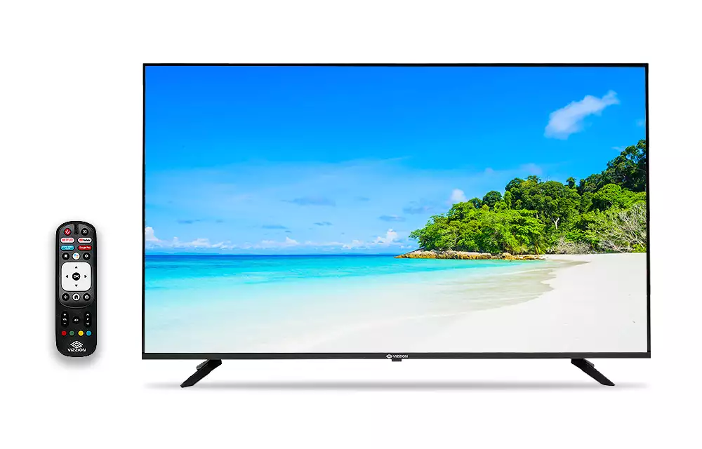 Smart TV 32” HD D-LED Rig Vizzion BR32D1SA - IPS Wi-Fi 2 HDMI 2