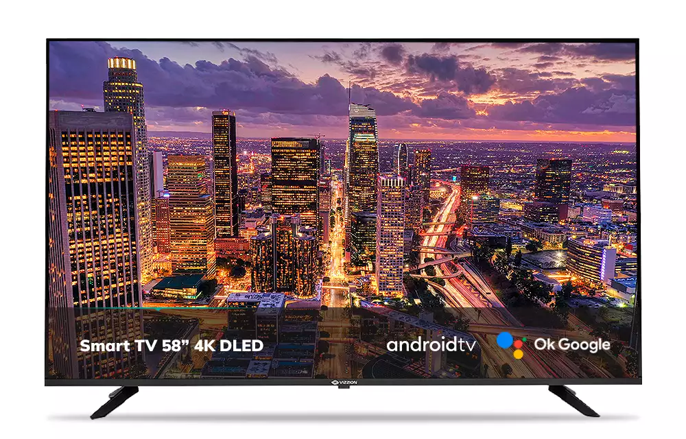 Smart TV 58” 4K DLED Android